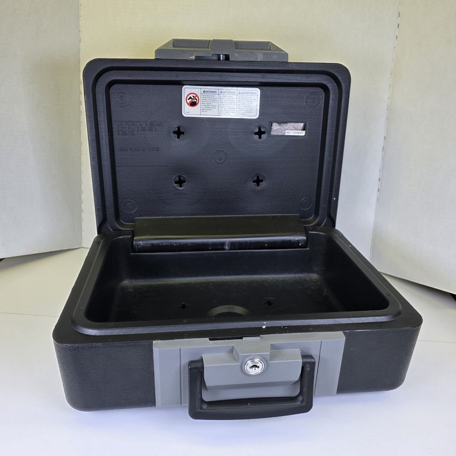 SentrySafe R4132 fire-rated chest NO KEYS