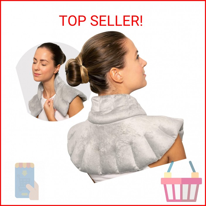 Bed Buddy Microwavable Heating Pad and Cooling Neck Wrap, Comfort Wrap for Neck