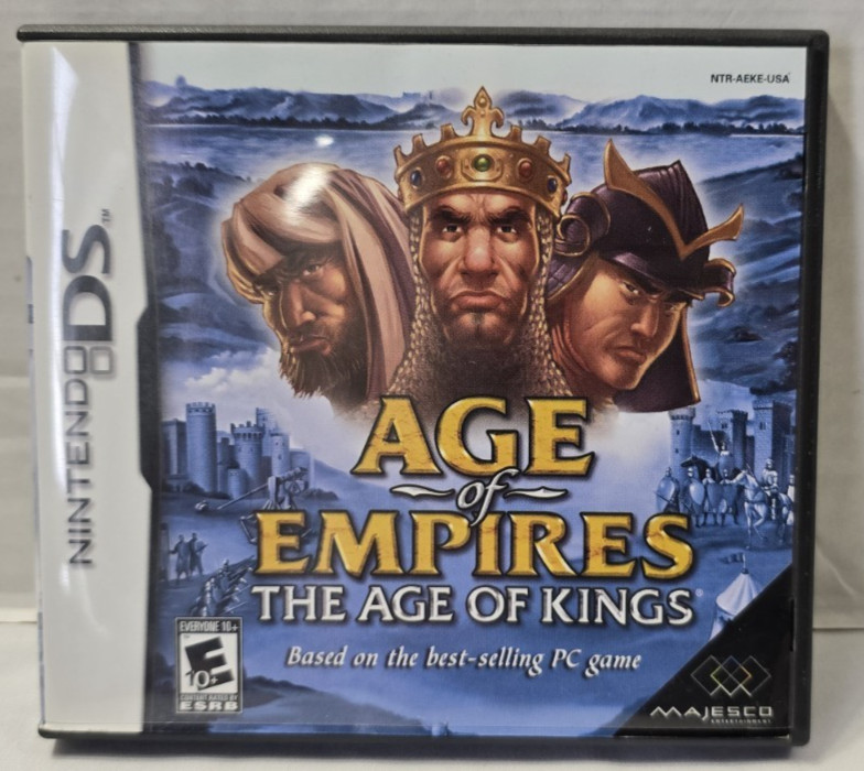 Age of Empires: The Age of Kings Nintendo DS 2006 No Cartridge-CASE ONLY