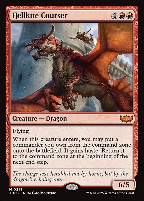 Hellkite Courser 218 M Normal TDC MTG NM
