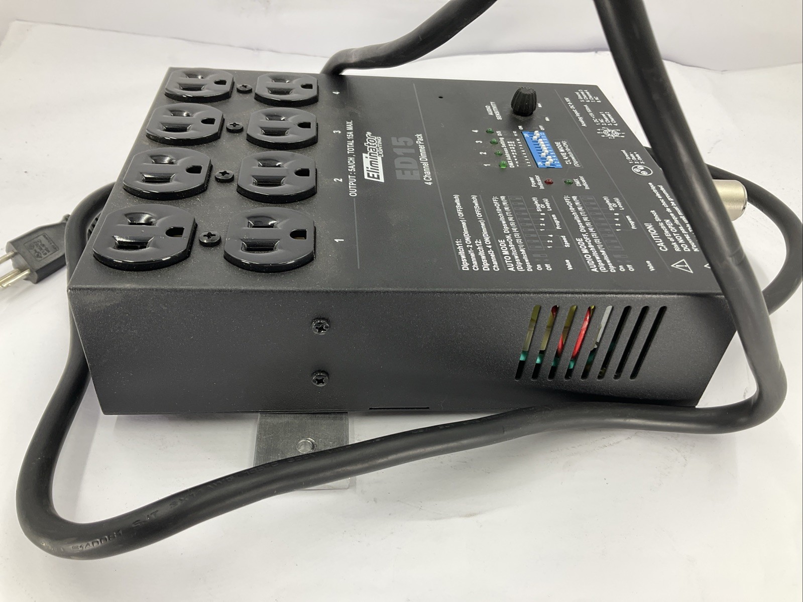 Eliminator Lighting 4-Channel DMX Lighting Dimmer Pack