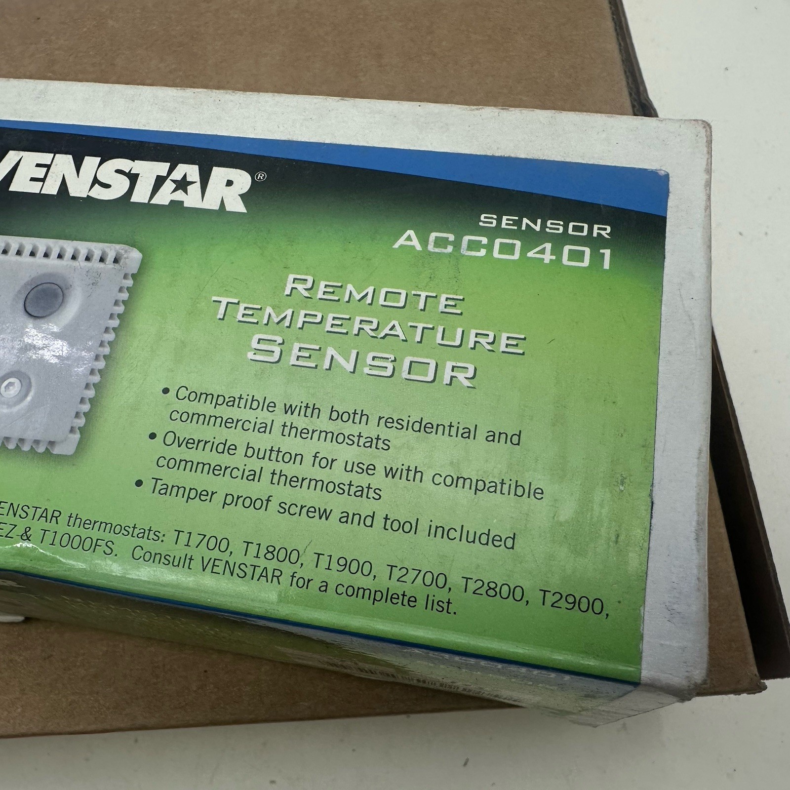 Venstar ACC0401 Remote Sensor Temperature Sensor New open box