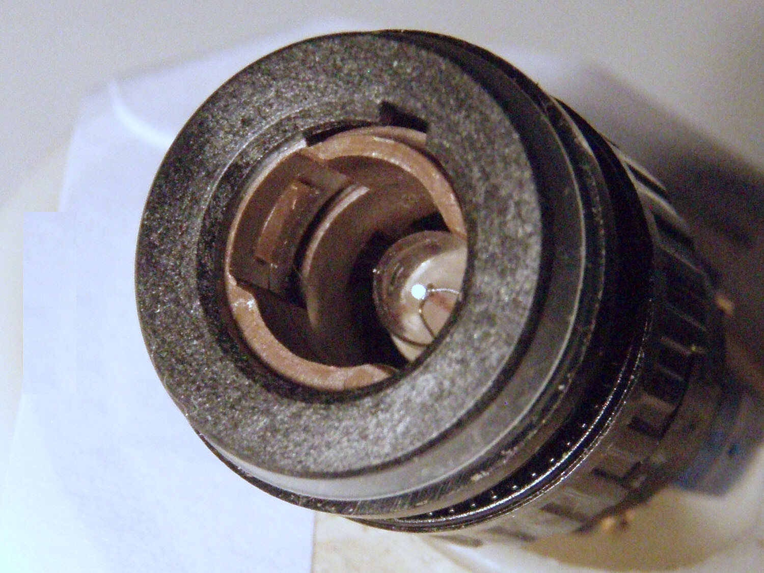 Swiss EAO DPST switch with internal instrument light socket