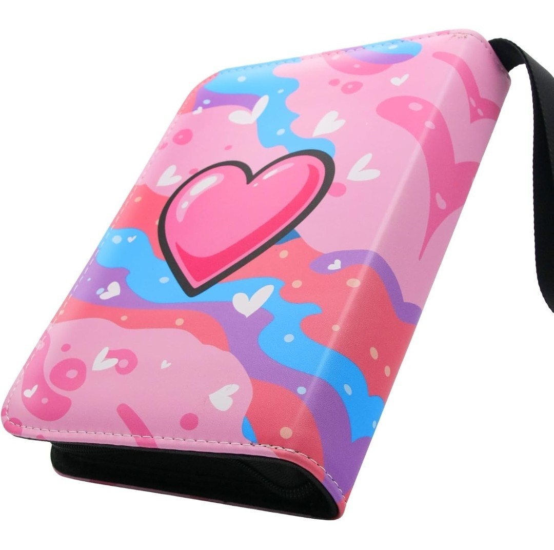 Card Binder 440 Pockets, 4-Pocket Trading Card Collection Binder with 55 Sleeves
