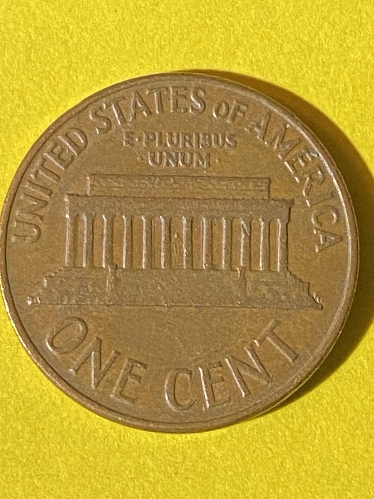 1962-D Lincoln Memorial Cent Penny