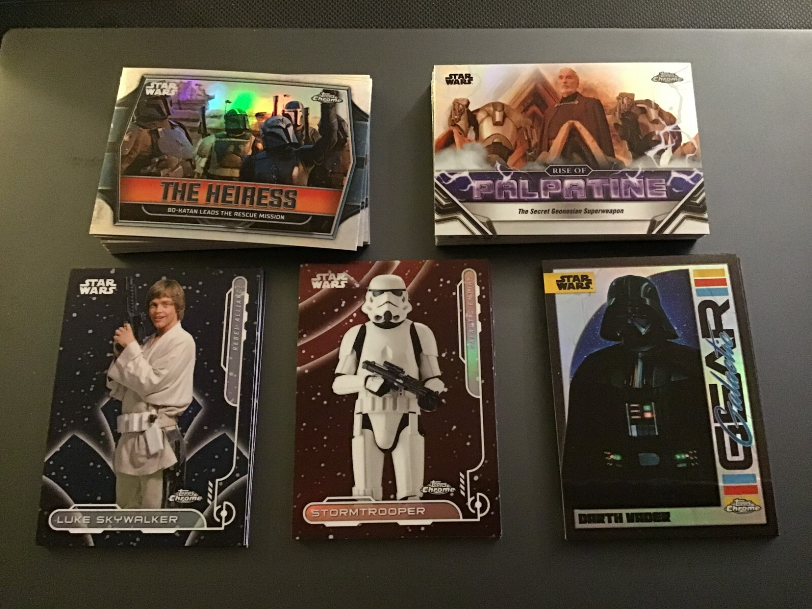 2024 Topps Chrome Star Wars REFRACTORS & INSERTS  pick a card finish your set