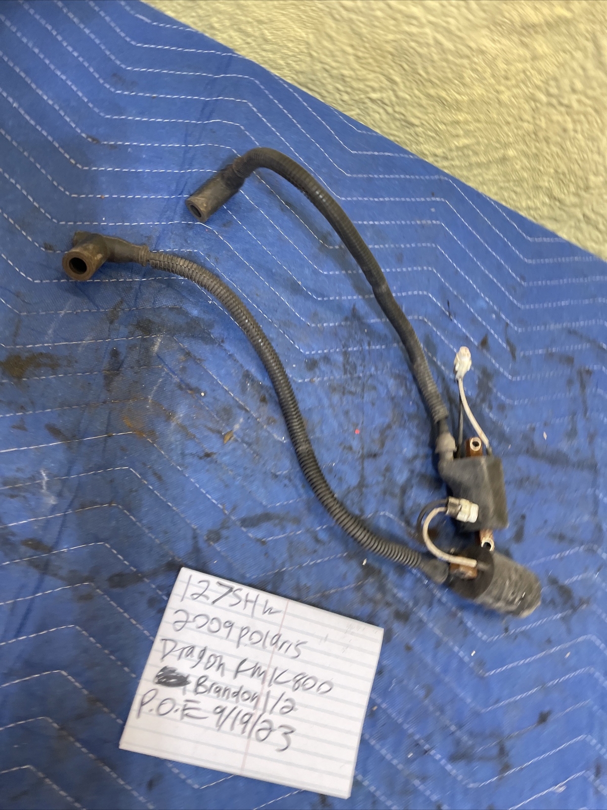 2009 Polaris Dragon Rmk 800 Ignition Coils Spark Plug Wires Set 127