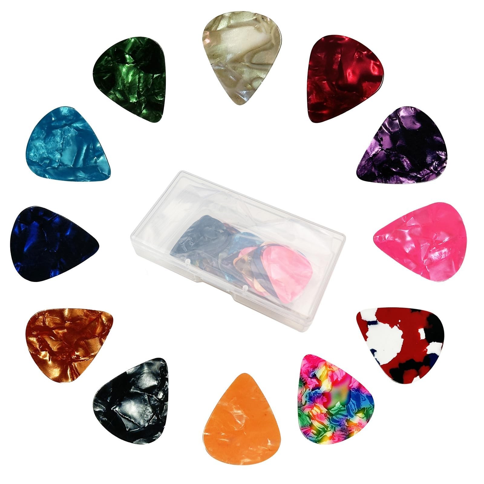SEVENHEAD Guitar Picks 1.20mm - for Acoustic, Electric, Bass- Guitar Accessor...