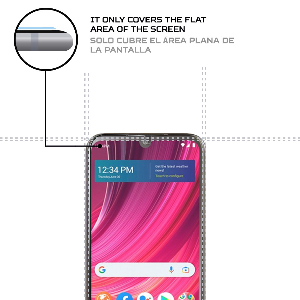 ANTISHOCK Screen protector for BLU View 4