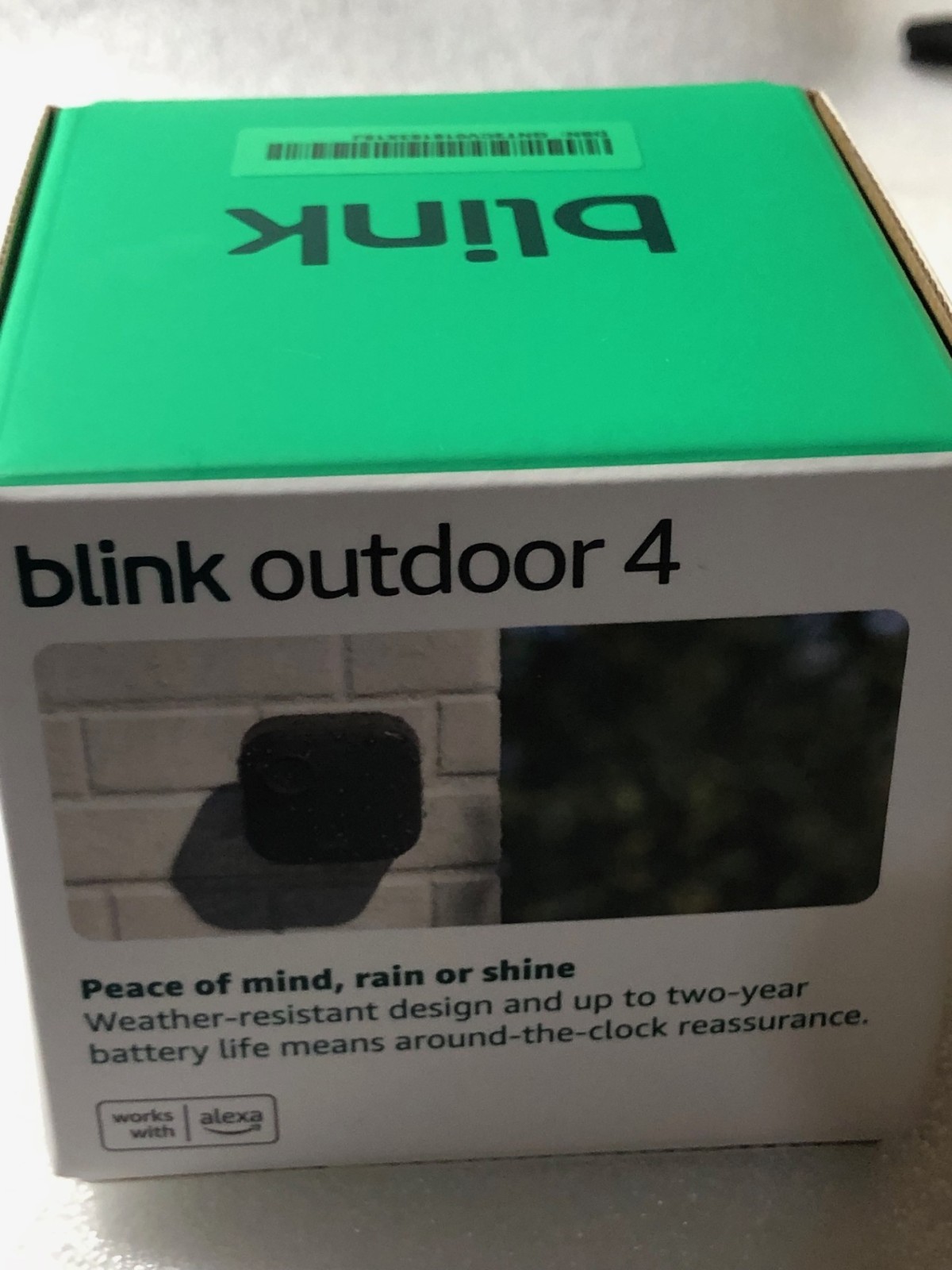 Blink Outdoor 4 Wireless Camera Two-Way Talk Add-On Camera Black No Module BLA16