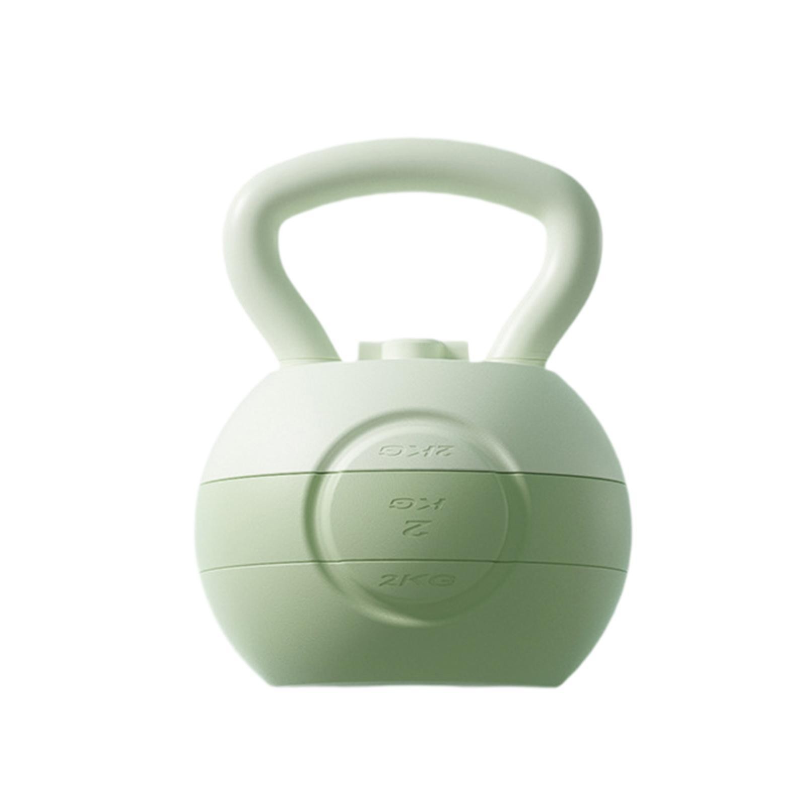 Travel Exercise Water Kettlebell Adjustable Resistance Sturdy PE Material for