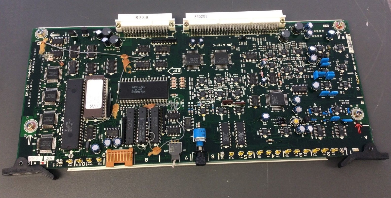 Sony DVR-10 digital video cassette player SV-102   | 1-624-856-12 Board