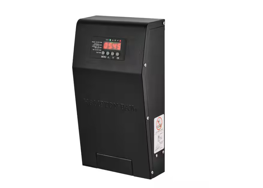 Hampton Bay 600W Low Voltage Landscape Digital Transformer ER-600-1215-AL New