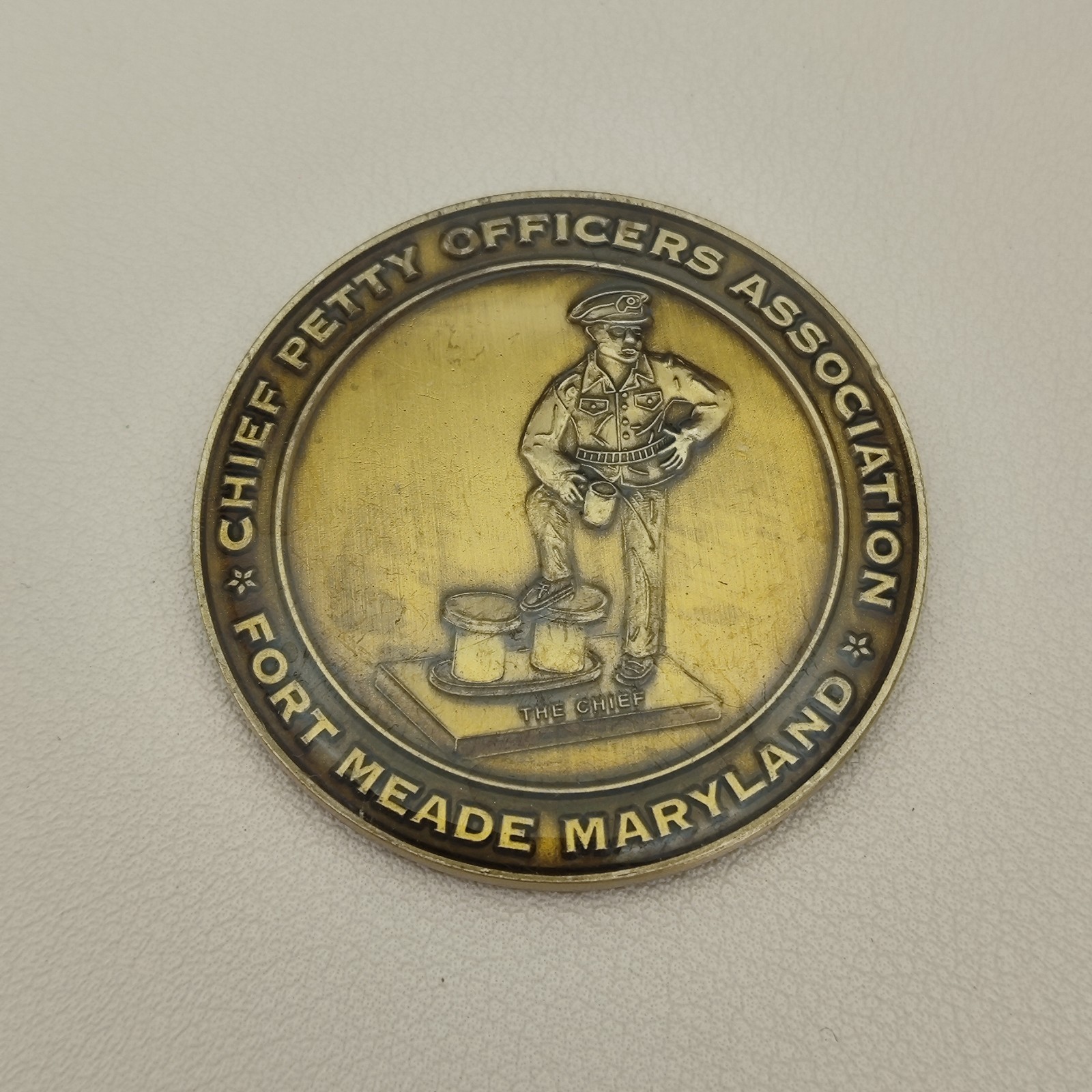 USN Chief Petty Officers Association Forging Leaders Challenge Coin
