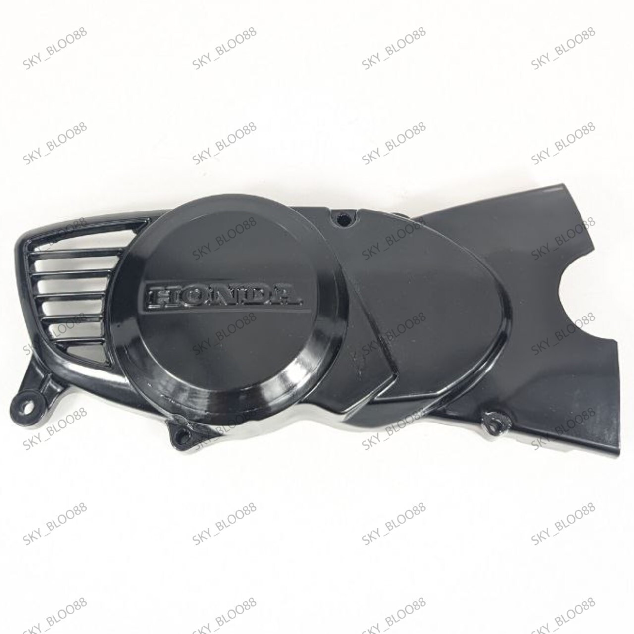 Engine Flywheel Left Stator Cover Honda C50 C70 Black