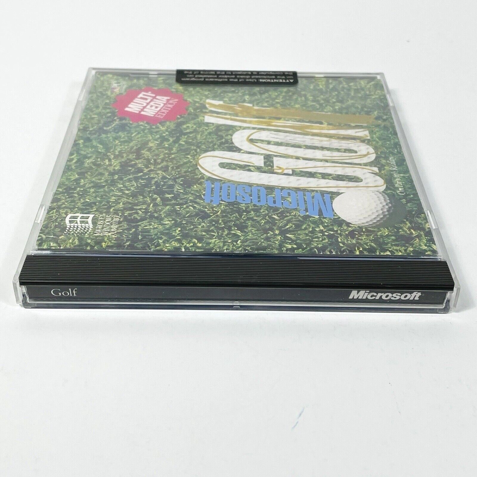 Microsoft Golf Multi-Media Edition PC CD-ROM Software Video Game