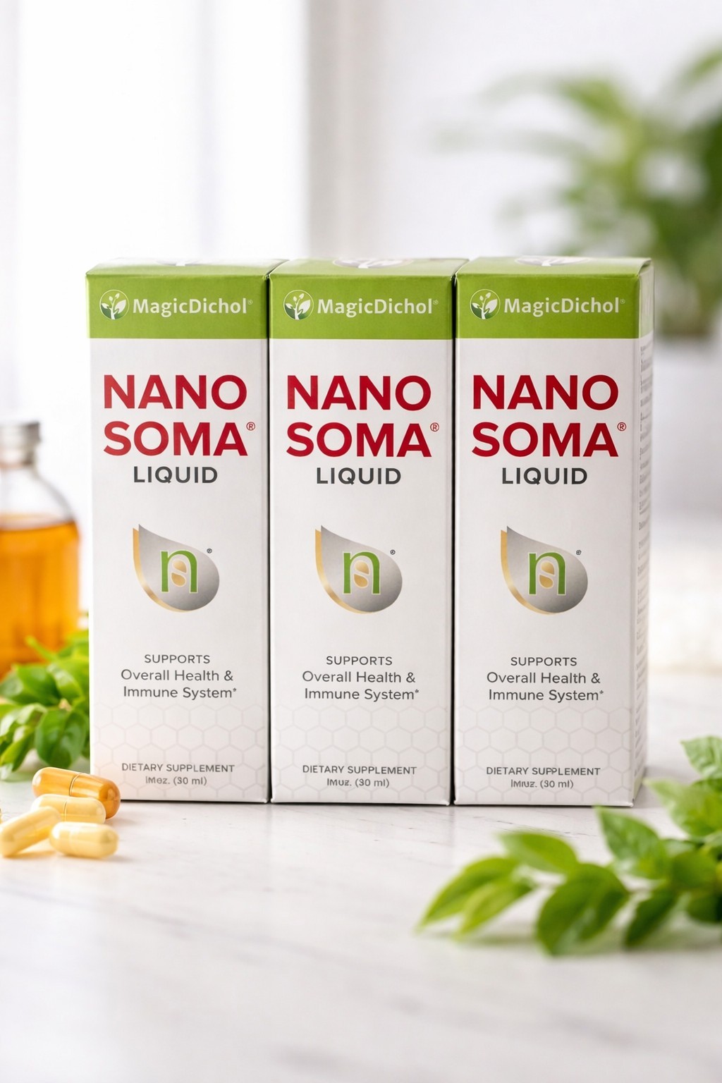 Nano Soma NanoSoma Metadichol Rejuvenation & Vitality 3 Bottles Discounted NEW