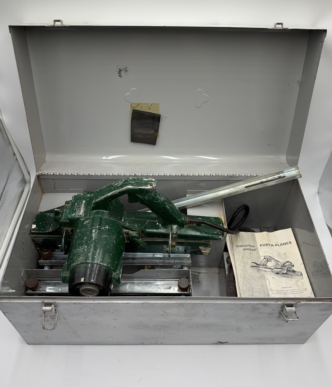 Rockwell Porta-Plane Model 126 + Hinge Butt Template 59380 COMPLETE Case Tested