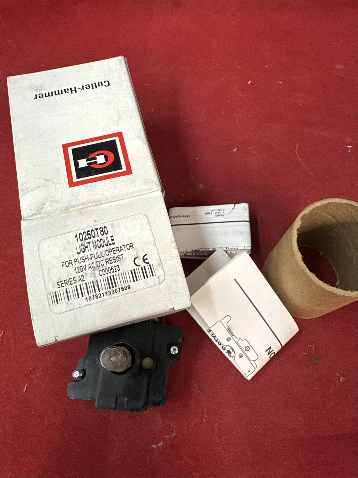 Cutler Hammer 10250T80 Light Module For Push Pull operator 120V