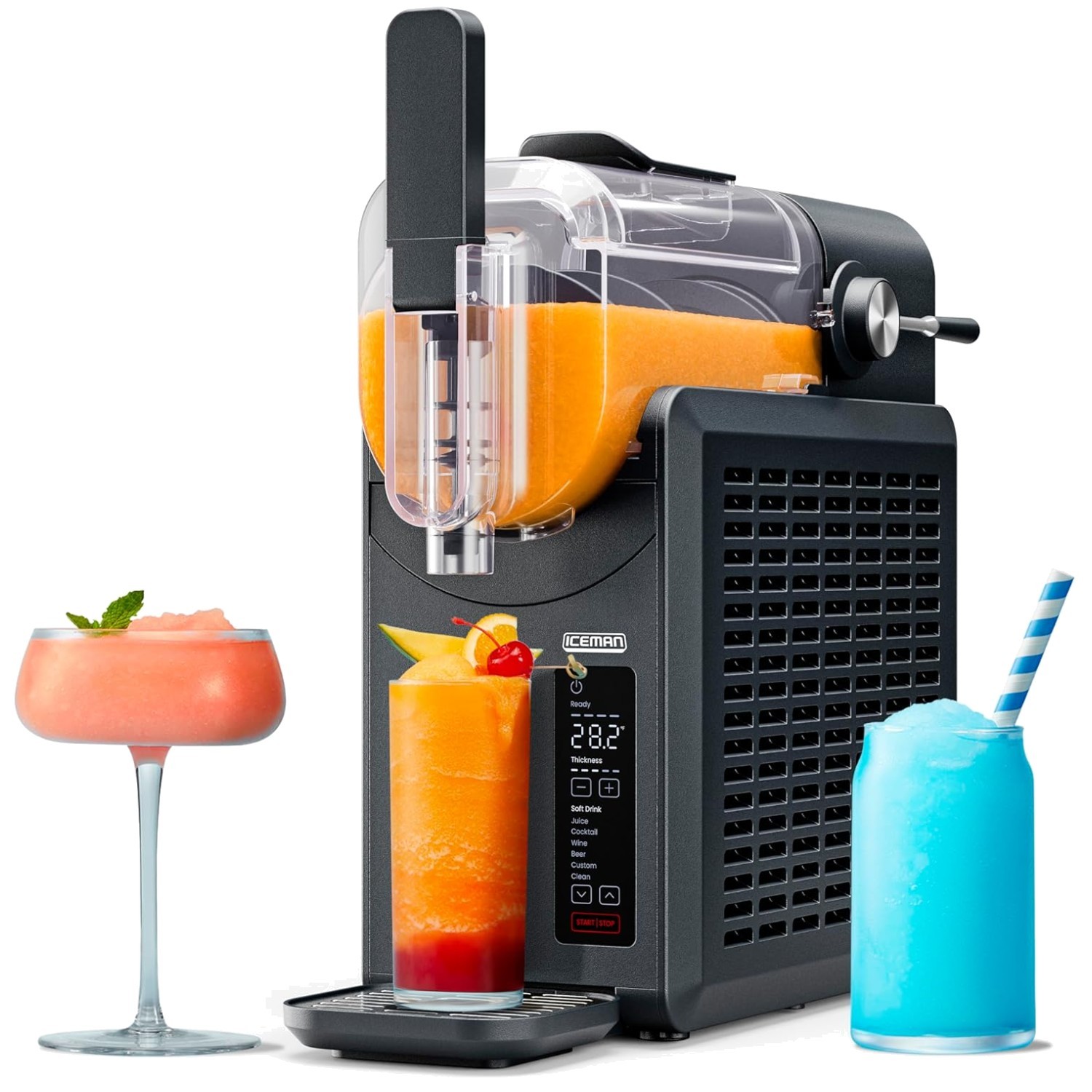 Slush-Ease 68oz Slushy Machine, Intuitive Touch Controls