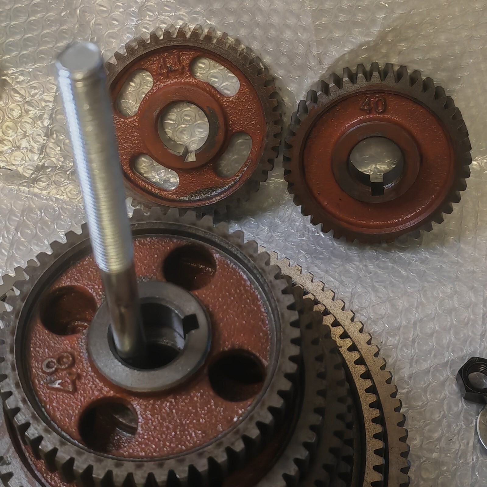 12PCS Change gear set for BS-2 Dividing head