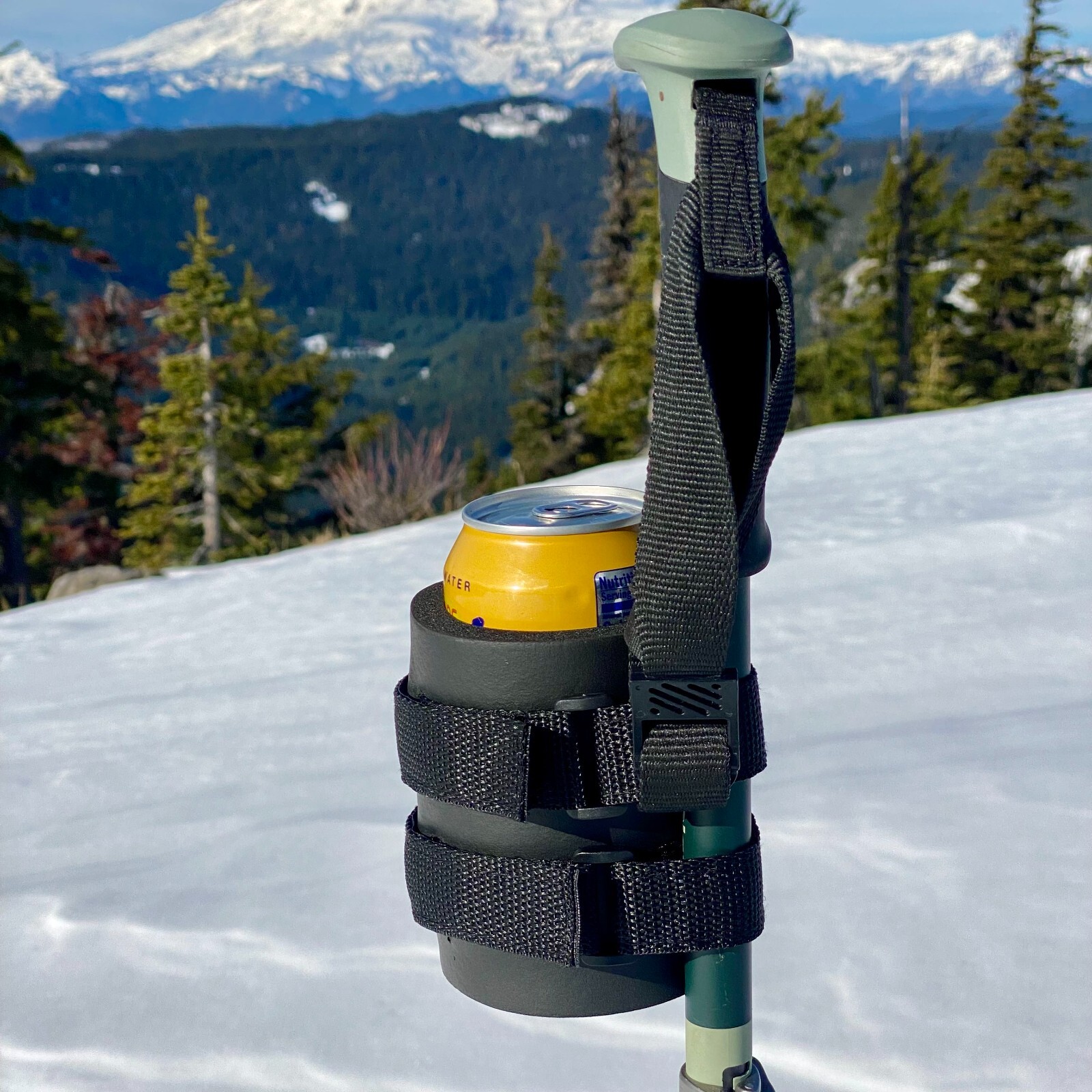 Snowboard & Ski Beer Can Holder - Beer Binding PRO (Black)