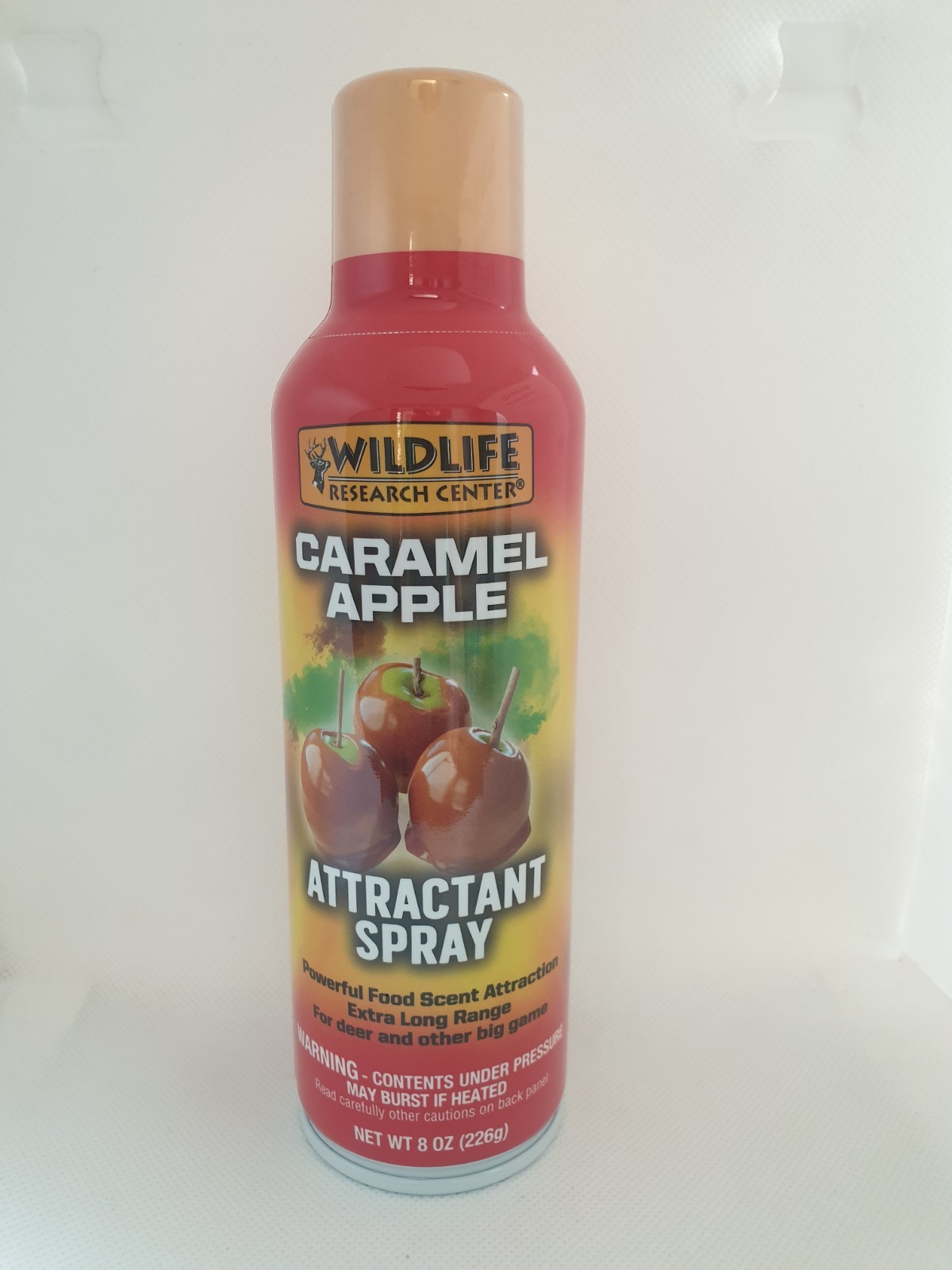 Wildlife Research Center 8oz Scent Caramel Apple Supreme Deer Attractant Spray.