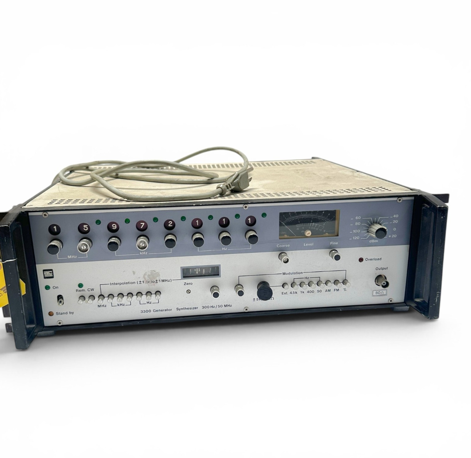 Adret Electronique 3300 Signal Generator Synthesizer 300Hz-50MHz France