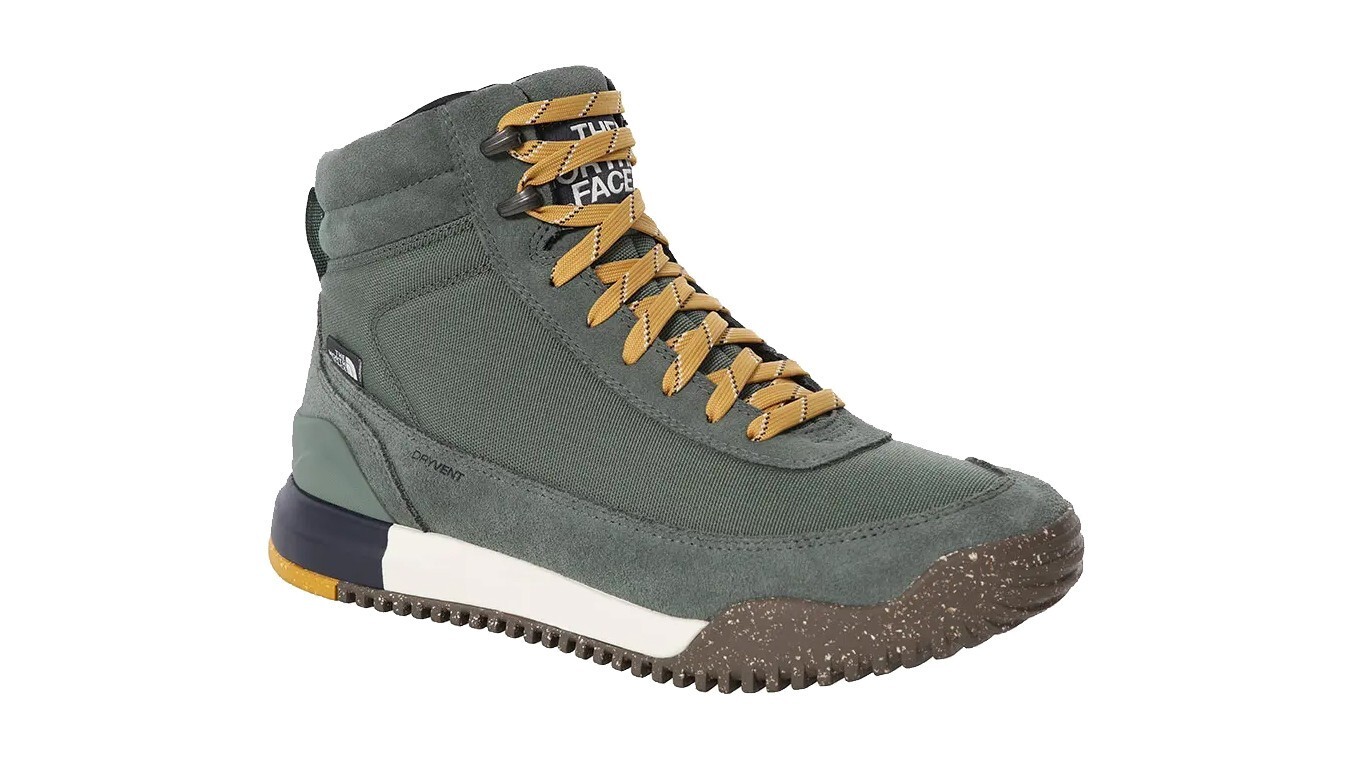 The North Face Back-To-Berkeley III Textile WP Wreath Green/Navy Men's 8-10.5