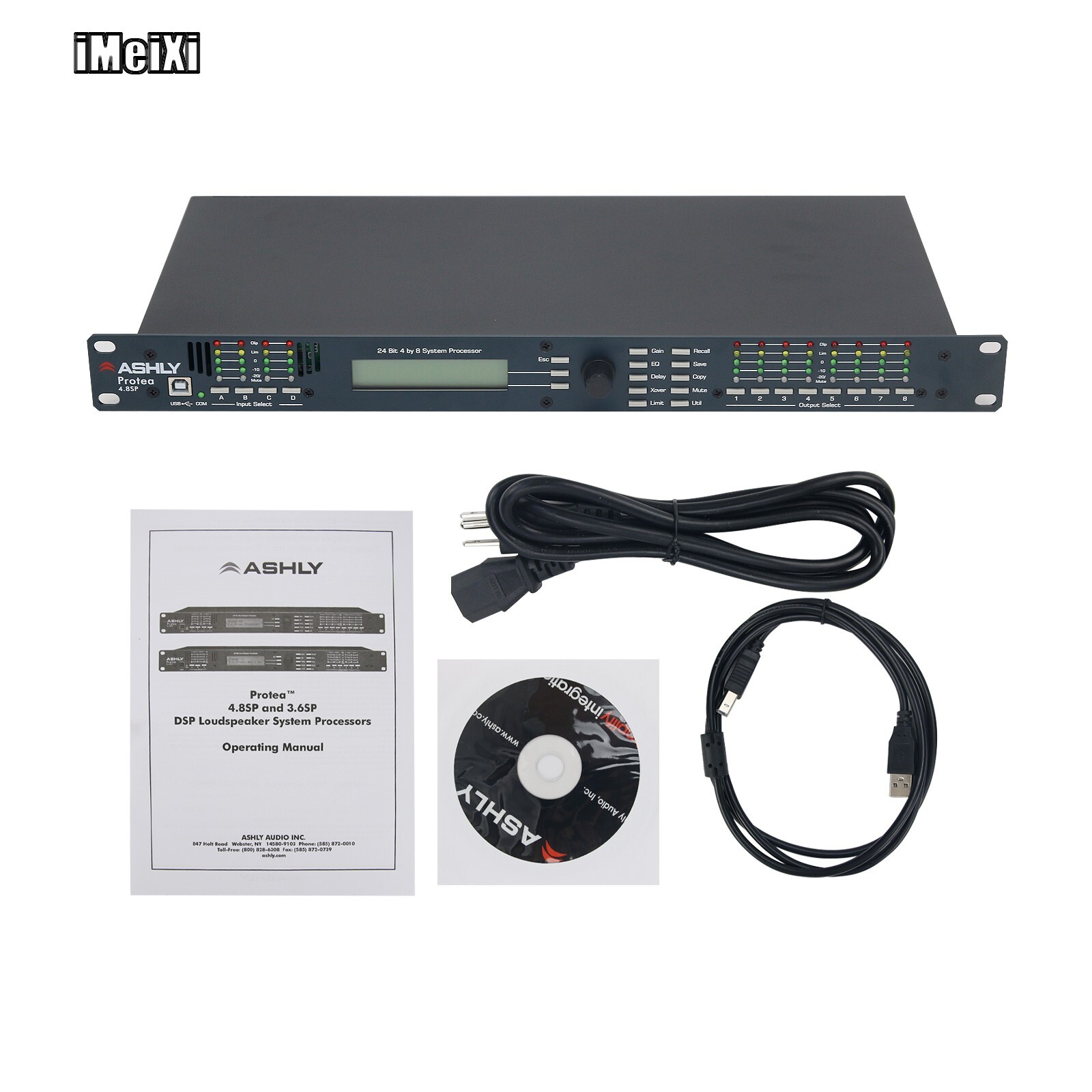 4.8SP DSP Audio Processor Original Software Professional Sound System 110V New