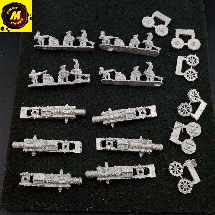 Warmaster Empire Cannons Lot (x6) - #162672 - Warmaster