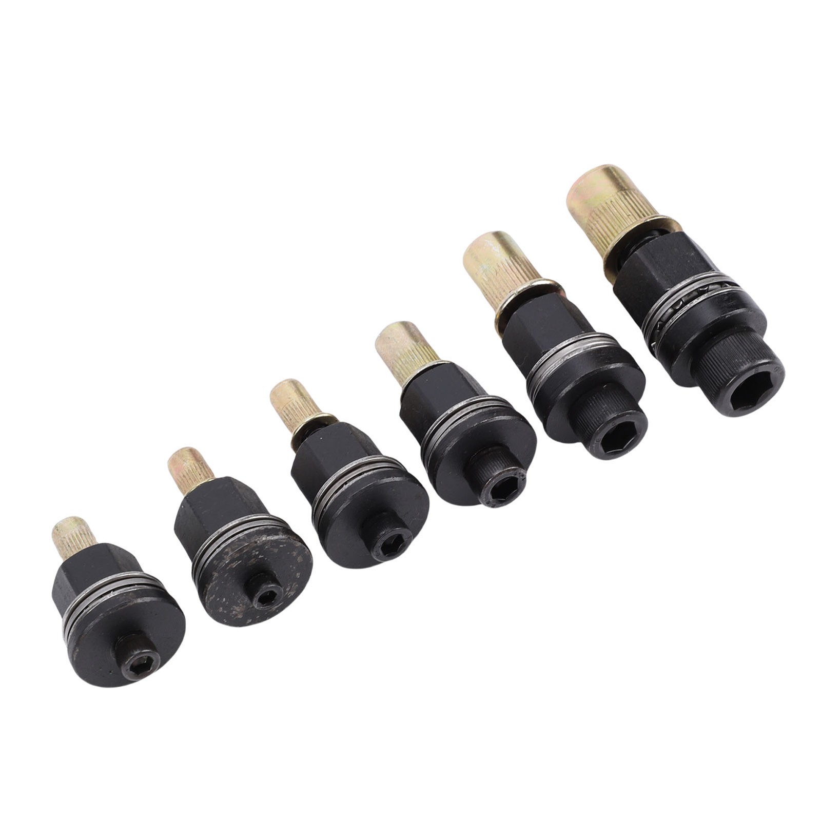 6-Piece SAE & Metric Rivet Nut Tool Set Manual Rivet Nut