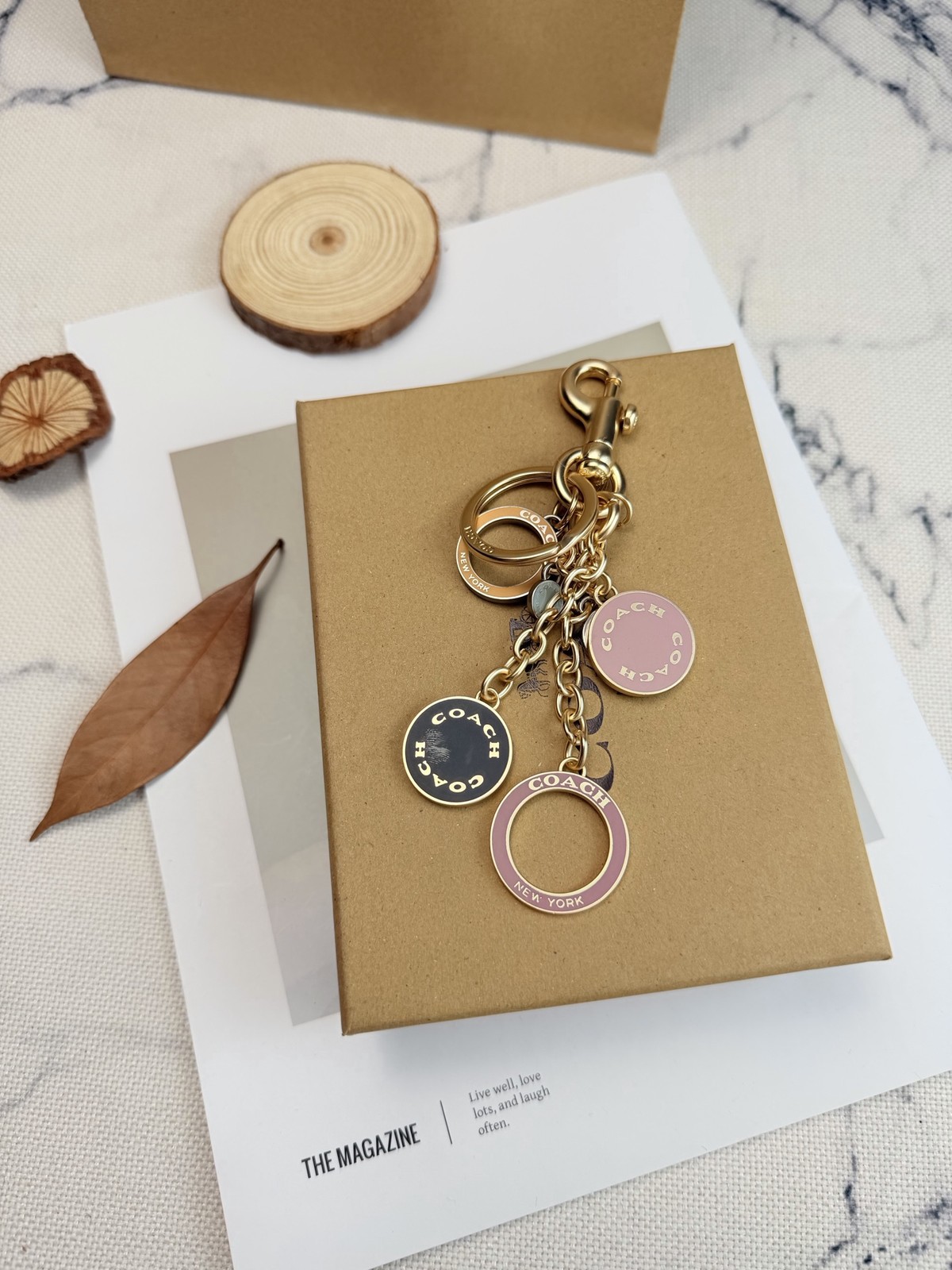 Metal Pendant Classic Logo Keyring