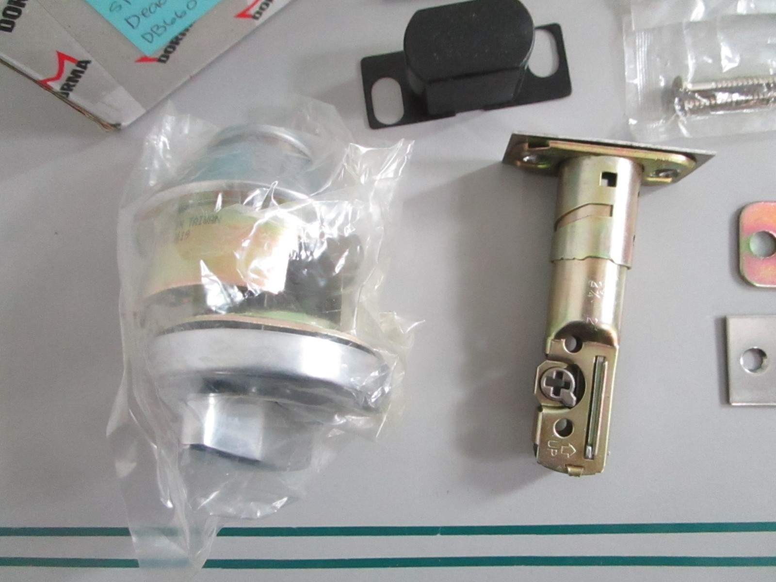 NEW OEM DB660D626 Dorma Single Cylinder Deadbolt Lock 0820
