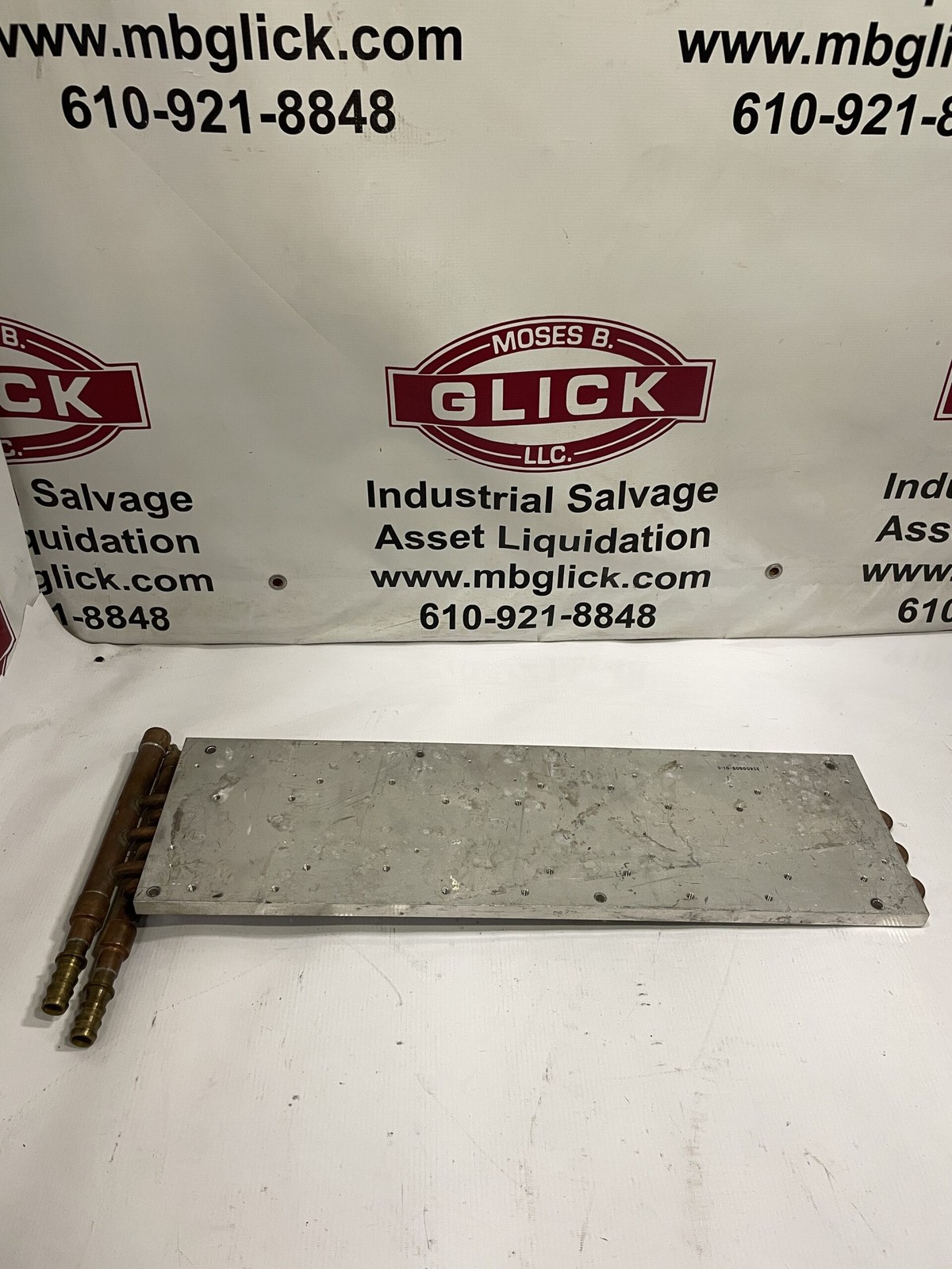 Aluminum Copper Water Cooling/Cooler HeatSink/Exchanger 24" x 7" x 5/8"