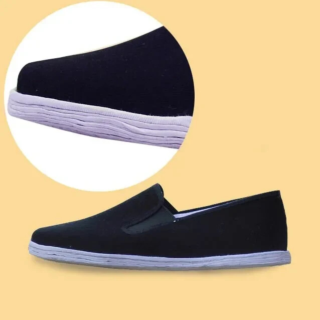 Chinese Traditional Martial Jackie Chan Kung Fu Shoes Slip On Cotton Sole NEW