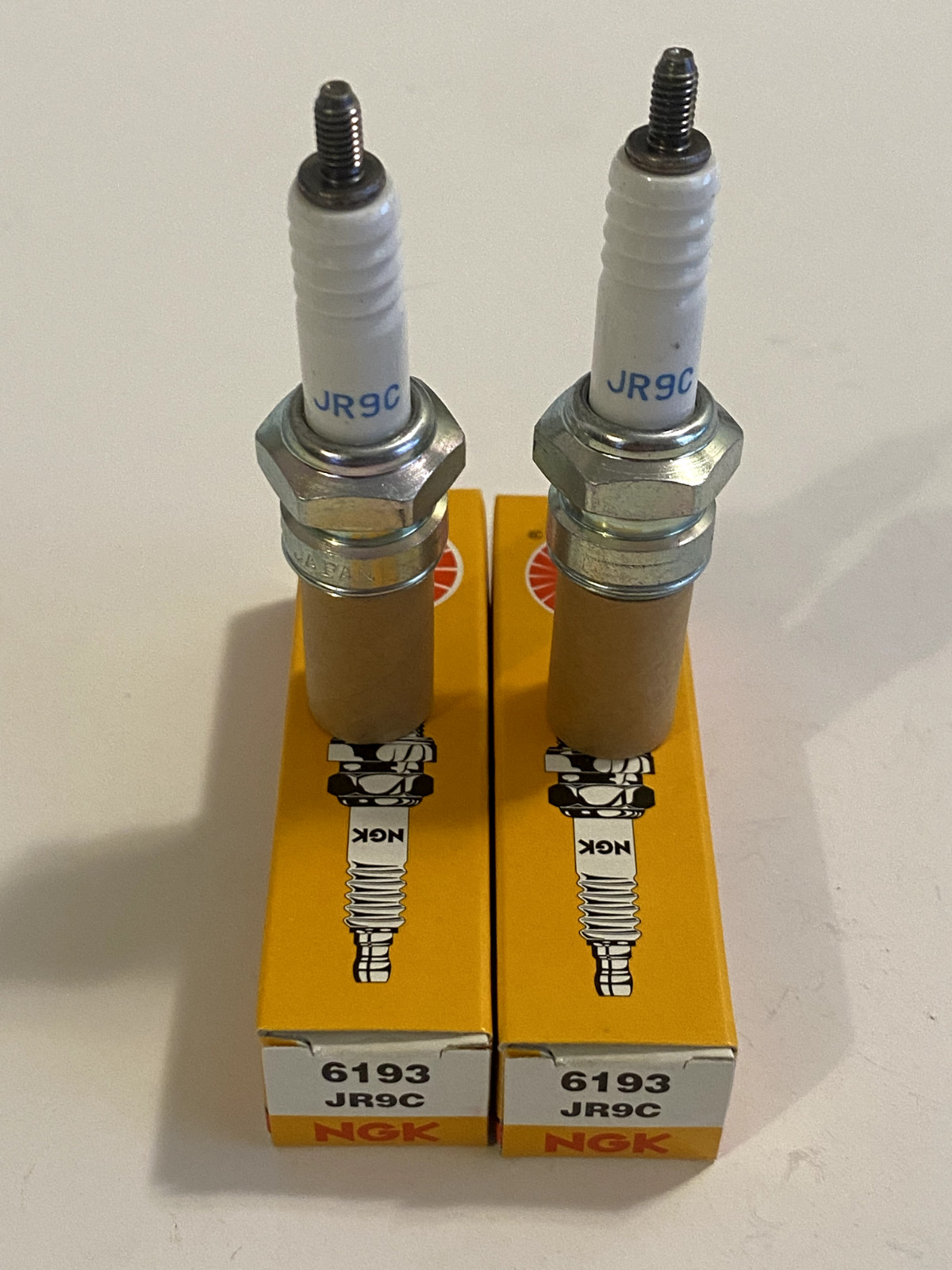 NEW NGK MULTI GROUND SPARK PLUGS 6193 (QTY. 2) JR9C FITS SUZUKI KATANA GSXR 750