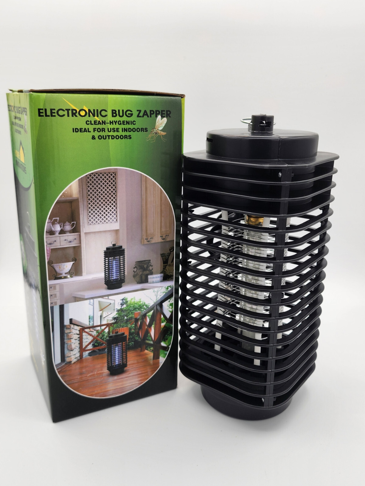 Home Innovations Electric Bug Zapper  cover an area up to 320 square feet