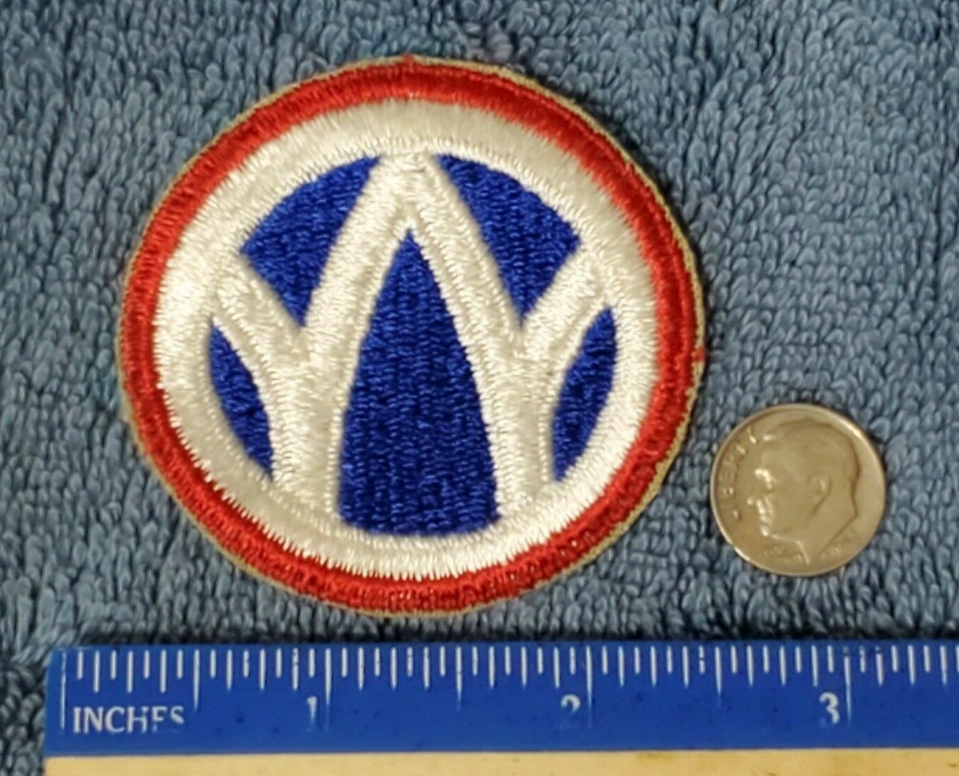 Vintage WWII 89th Division / Brigade Patch Shoulder Sleeve Insignia unused WW2