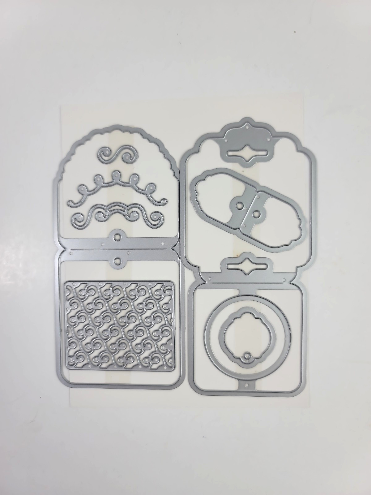 Stampin Up Cheerful Tags Thinlits Dies Sizzix Big Shot Fold Over Gift Tag 141838