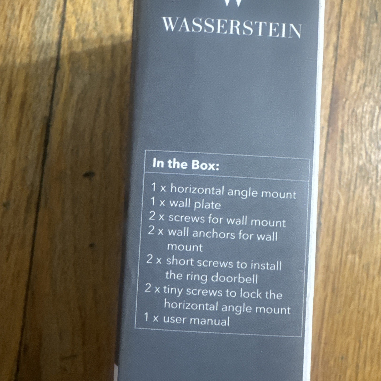 Wasserstein 35°–55° Adjustable Angle Mount for Ring Video Doorbell Wired