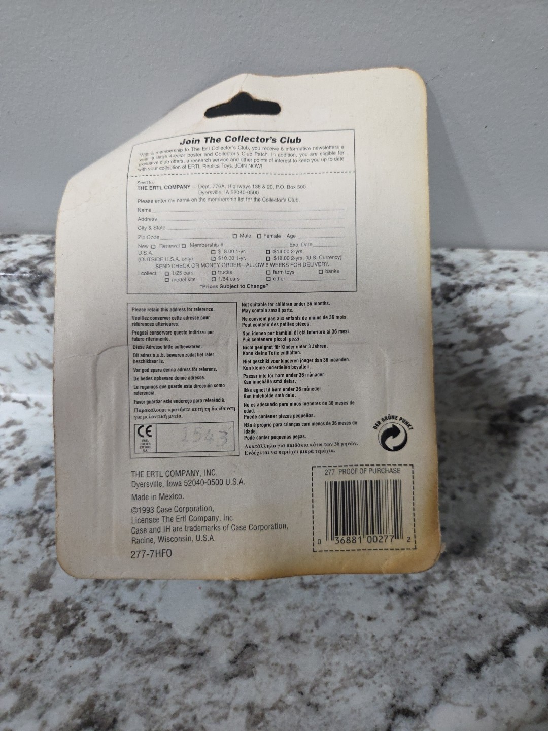 1/64 Case International Bale Processor #277