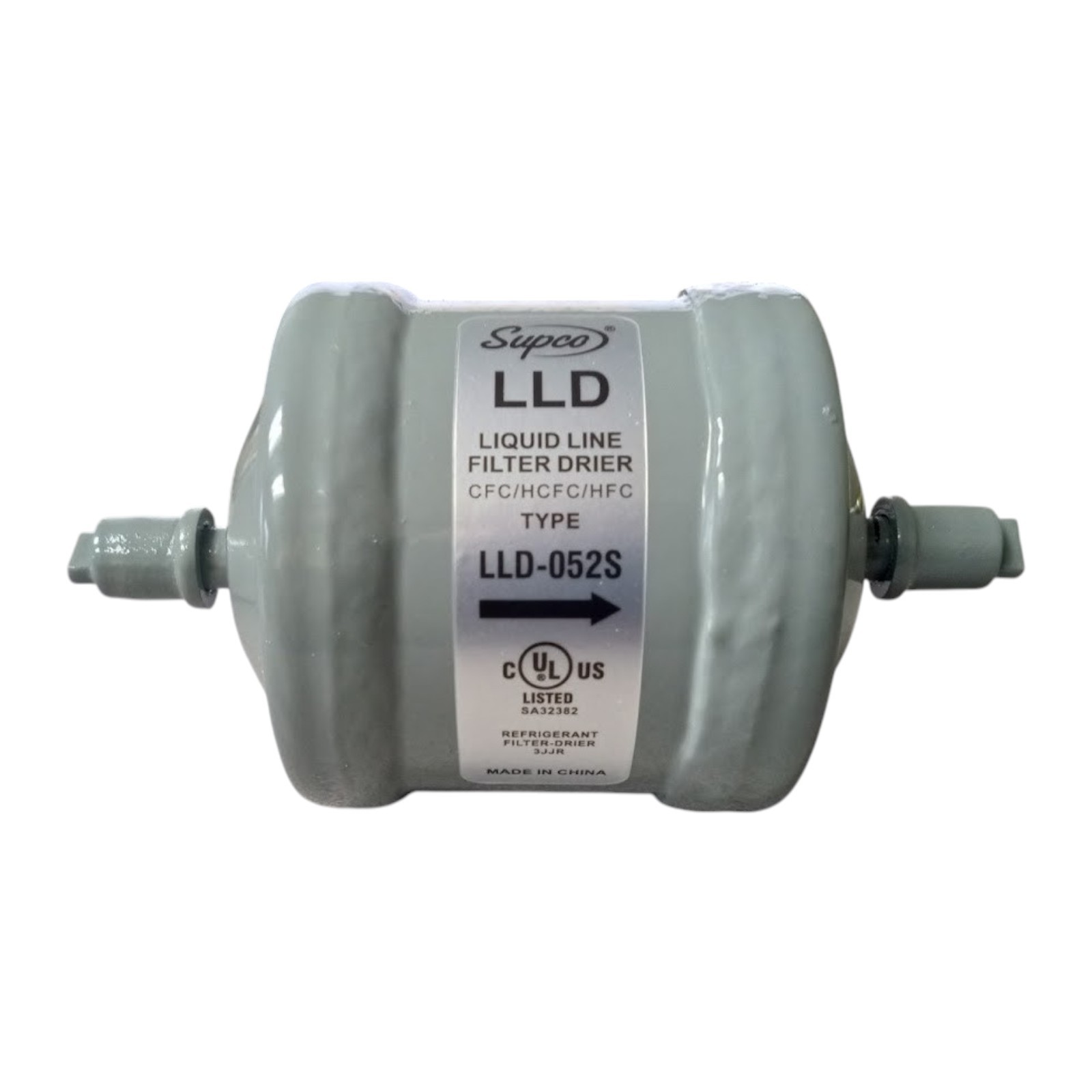 Supco LLD-052S Liquid Line Refrigeration Filter Drier 1/4" Sweat