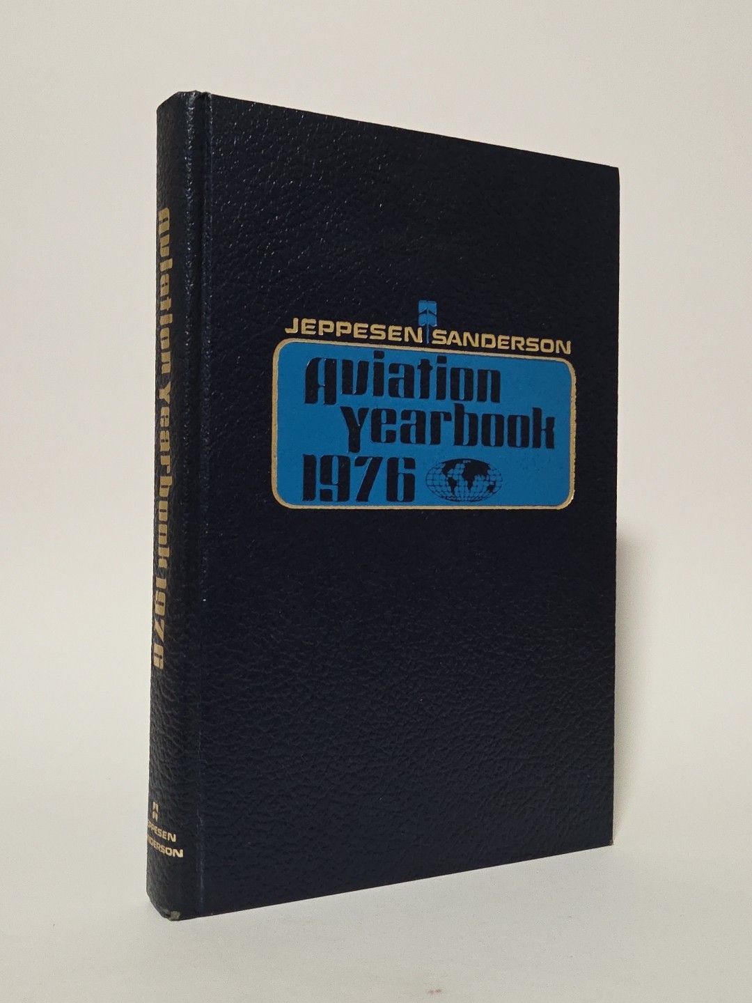 Vintage 1976 Jeppesen Sanderson Aviation Yearbook Hardcover - Illustrated