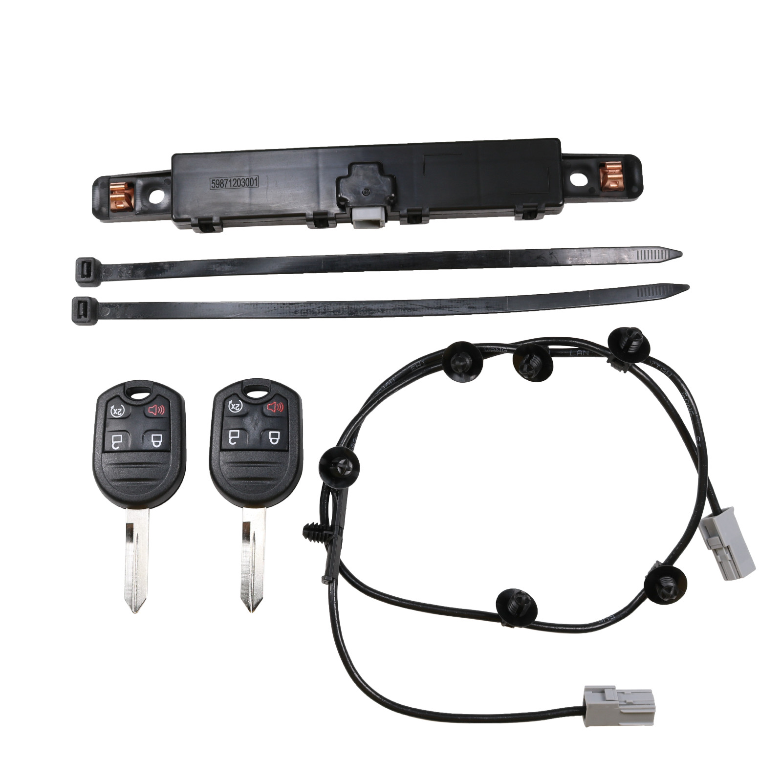 BC3Z-19G364-A Remote Car Start RPO Kit with 2 Keys for 2011-2014 Ford F-150 F150