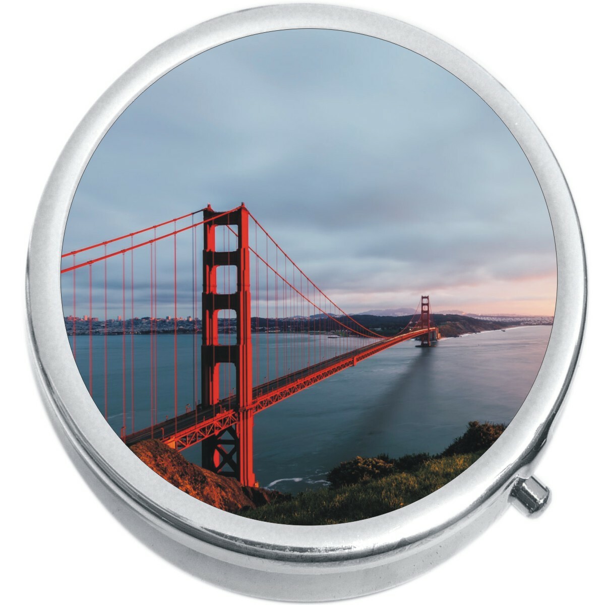 Golden Gate Bridge San Fran Medicine Pill Box
