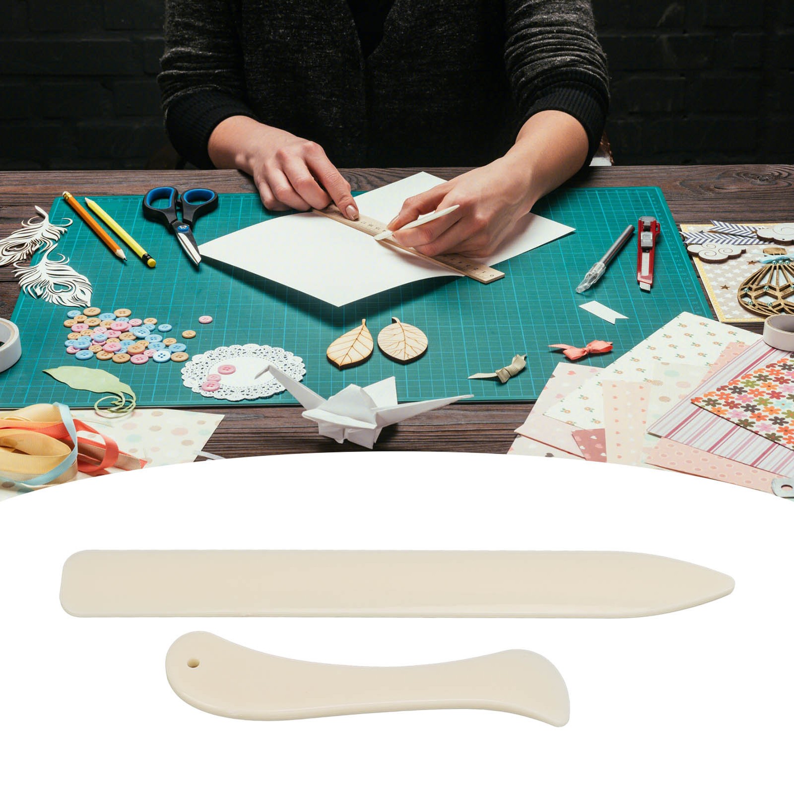 2 Bone Folder Tools Convenient And Multipurpose For DIY Crafts