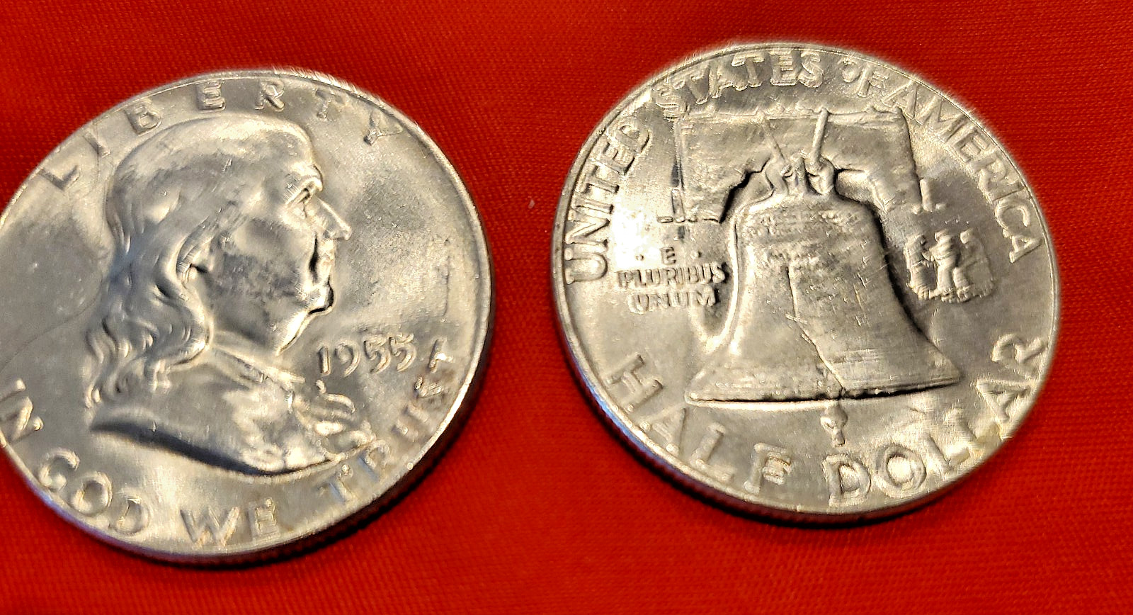 1955 50c Ben Franklin Half Dollar BUGS BUNNY