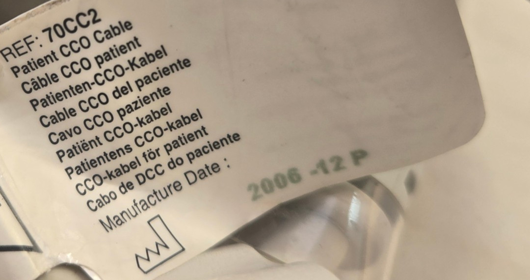 Edwards Patient CCO Cable 70CC2