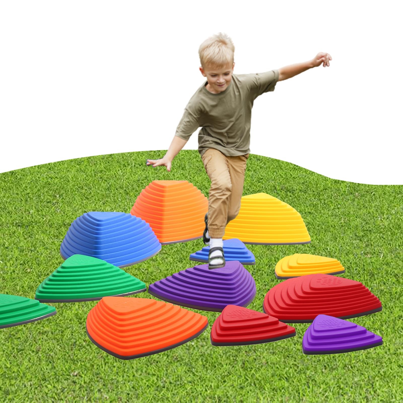 New Stepping Stones for Kids Ages 3 and Up - Durable Encourage Toddler Balance